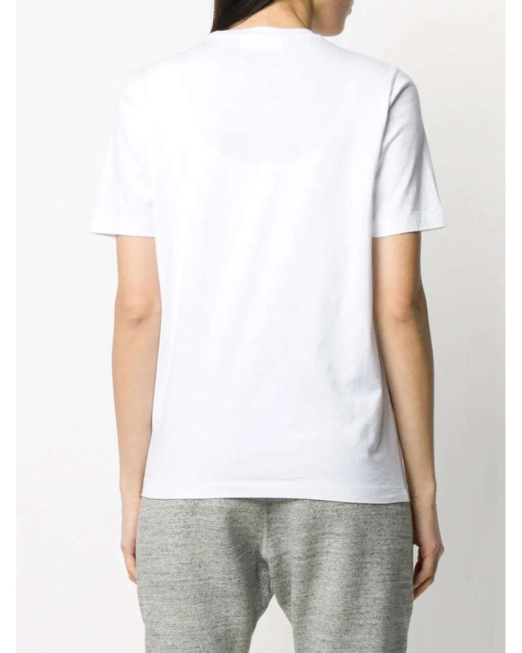 DSquared² White Printed Logo T-Shirt