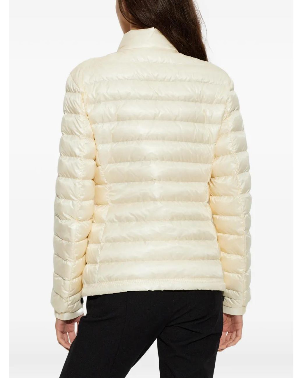 Moncler Natural Walibi Quilted Ski Jacket