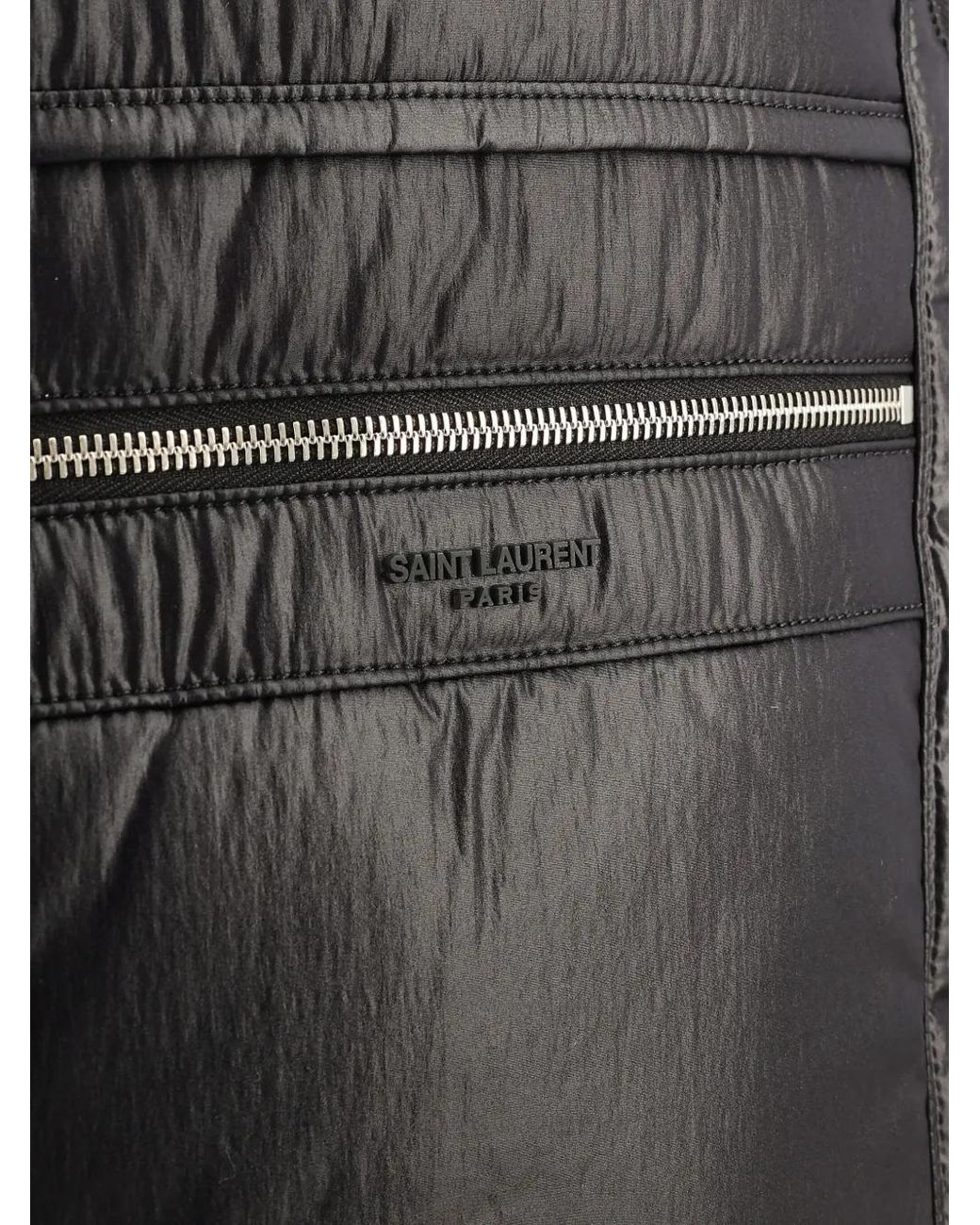 Saint Laurent Black City ?Nylon Backpack for men