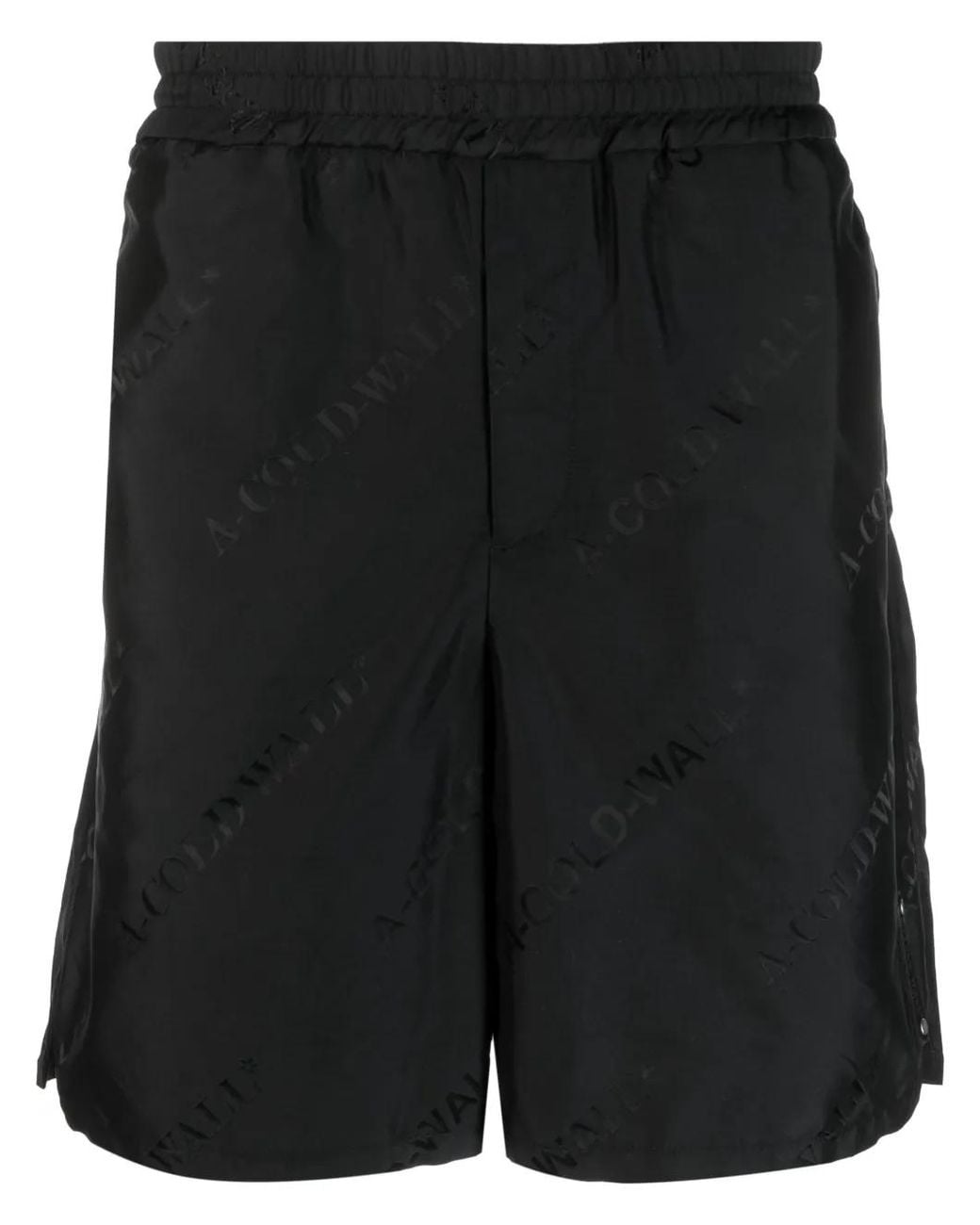 A_COLD_WALL* Black Monogram Shorts for men