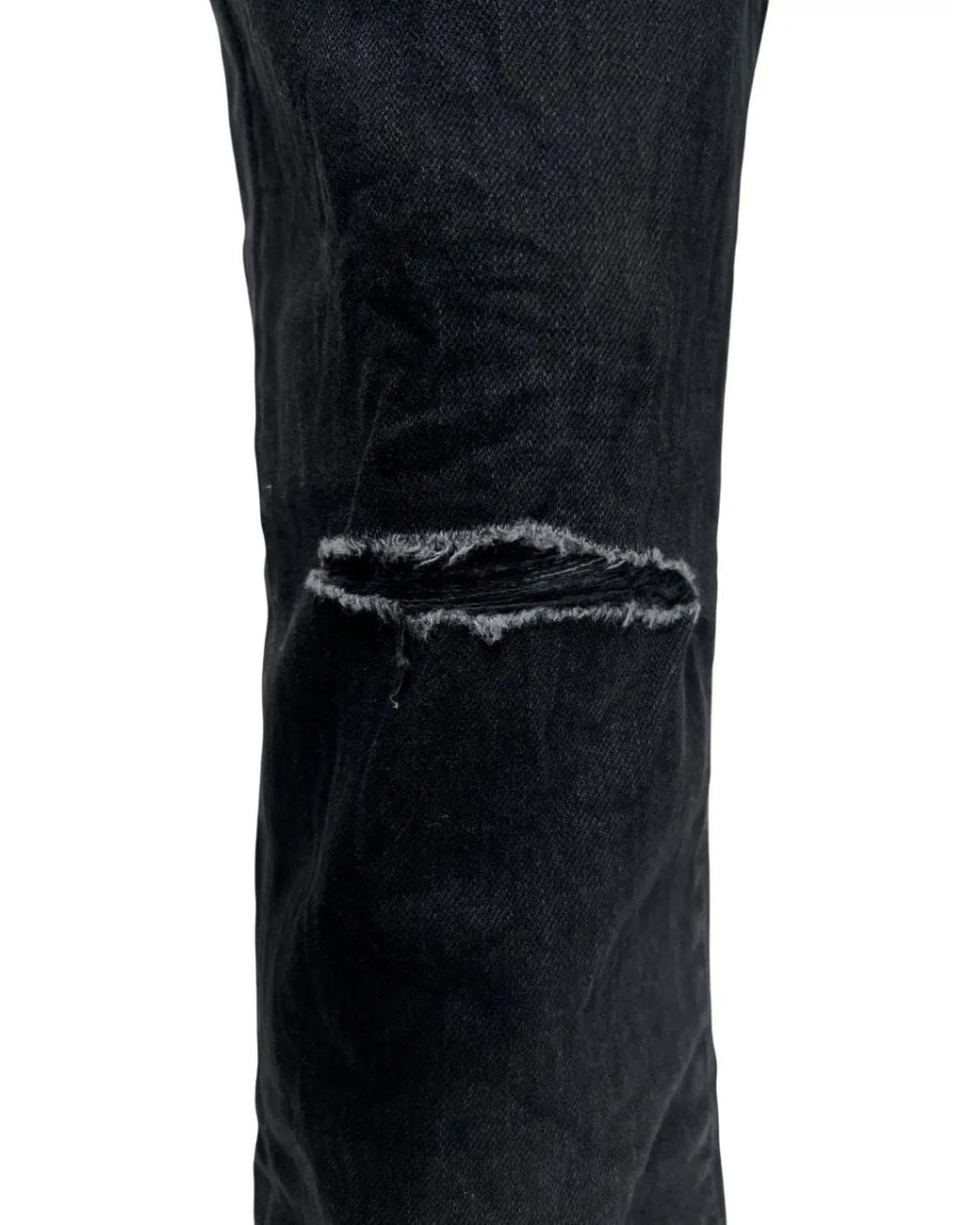 Purple Brand Black Five-Pocket Jeans for men