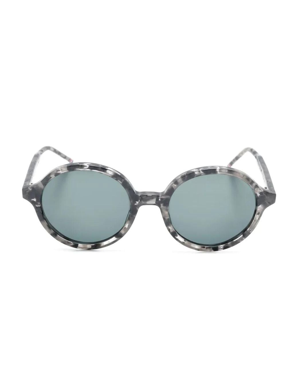 Thom Browne Blue Round-Frame Sunglasses