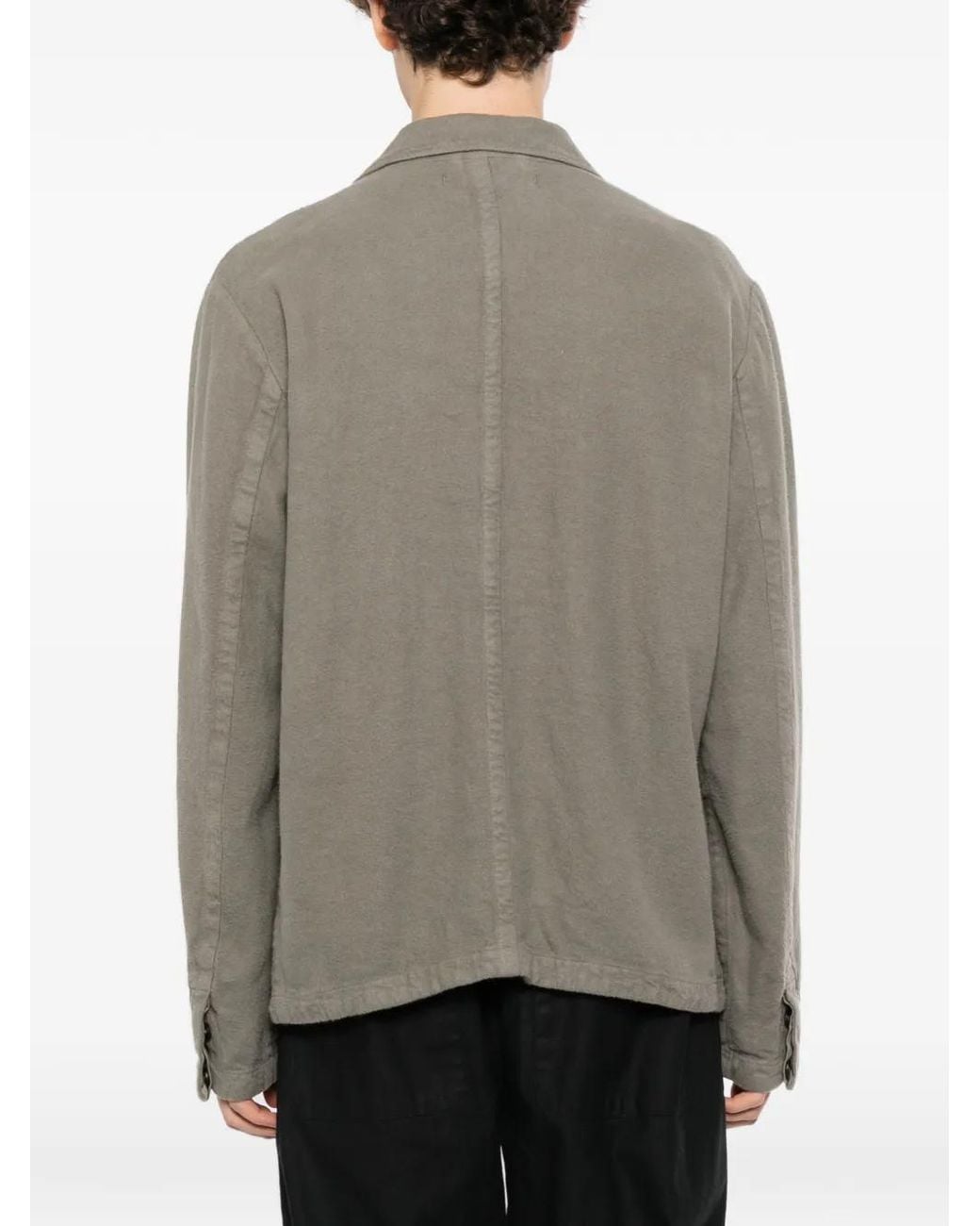 Massimo Osti Studio Gray Chest Pocket Blazer for men
