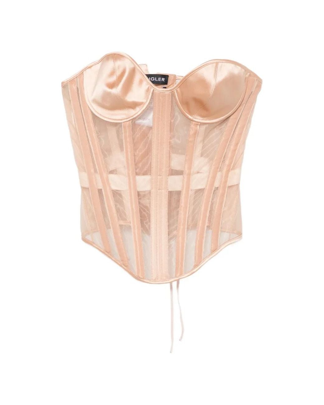 Mugler Pink Re/Edit Cirque D'Hiver Bustier