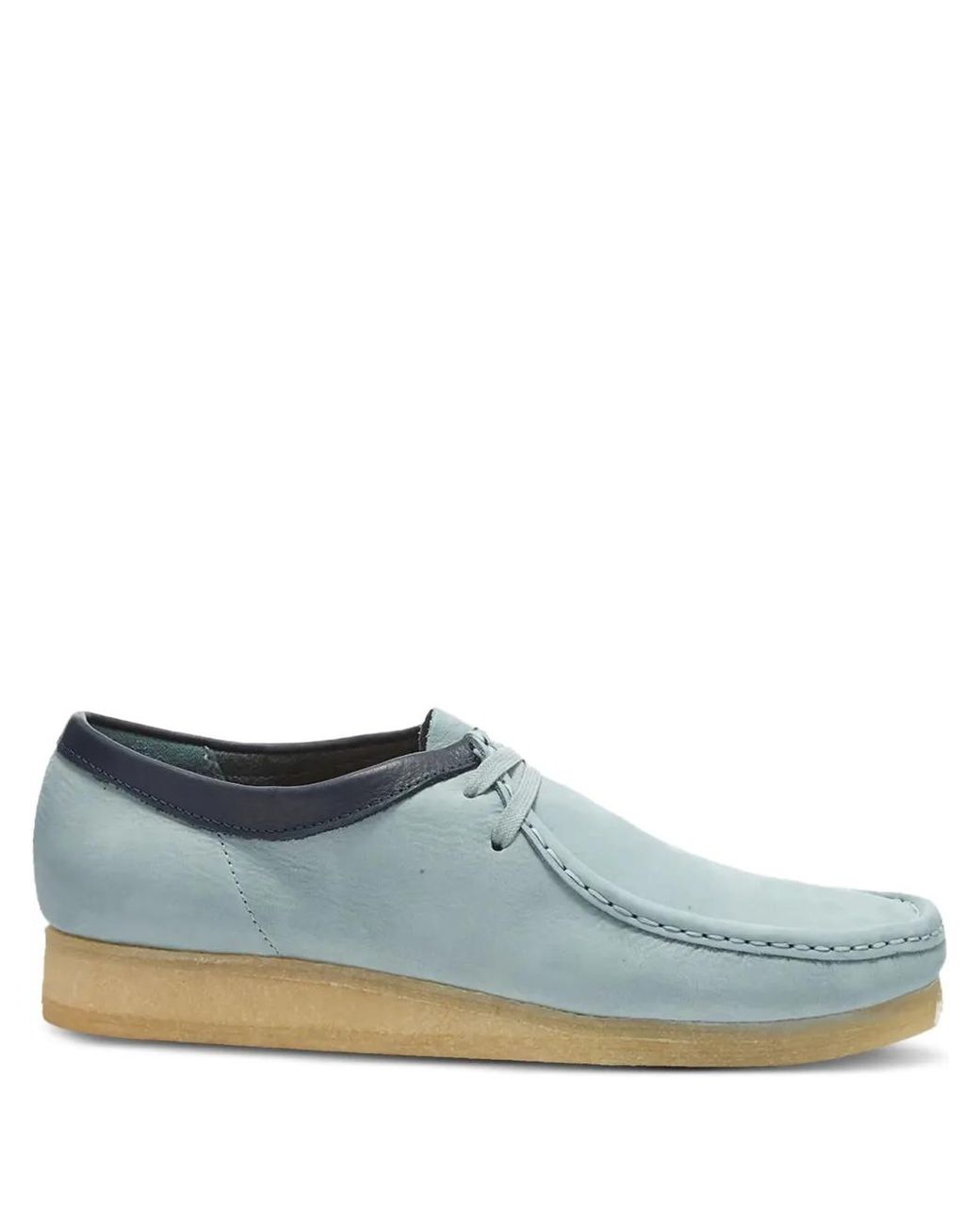Clarks Blue Wallabee Boots for men
