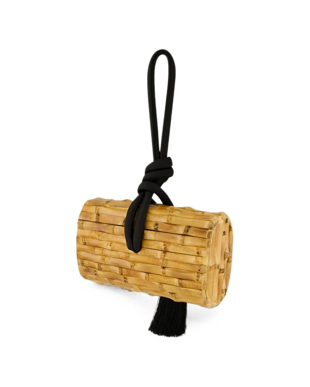 Glorinha Paranagua Metallic Pochette Tang Bamboo