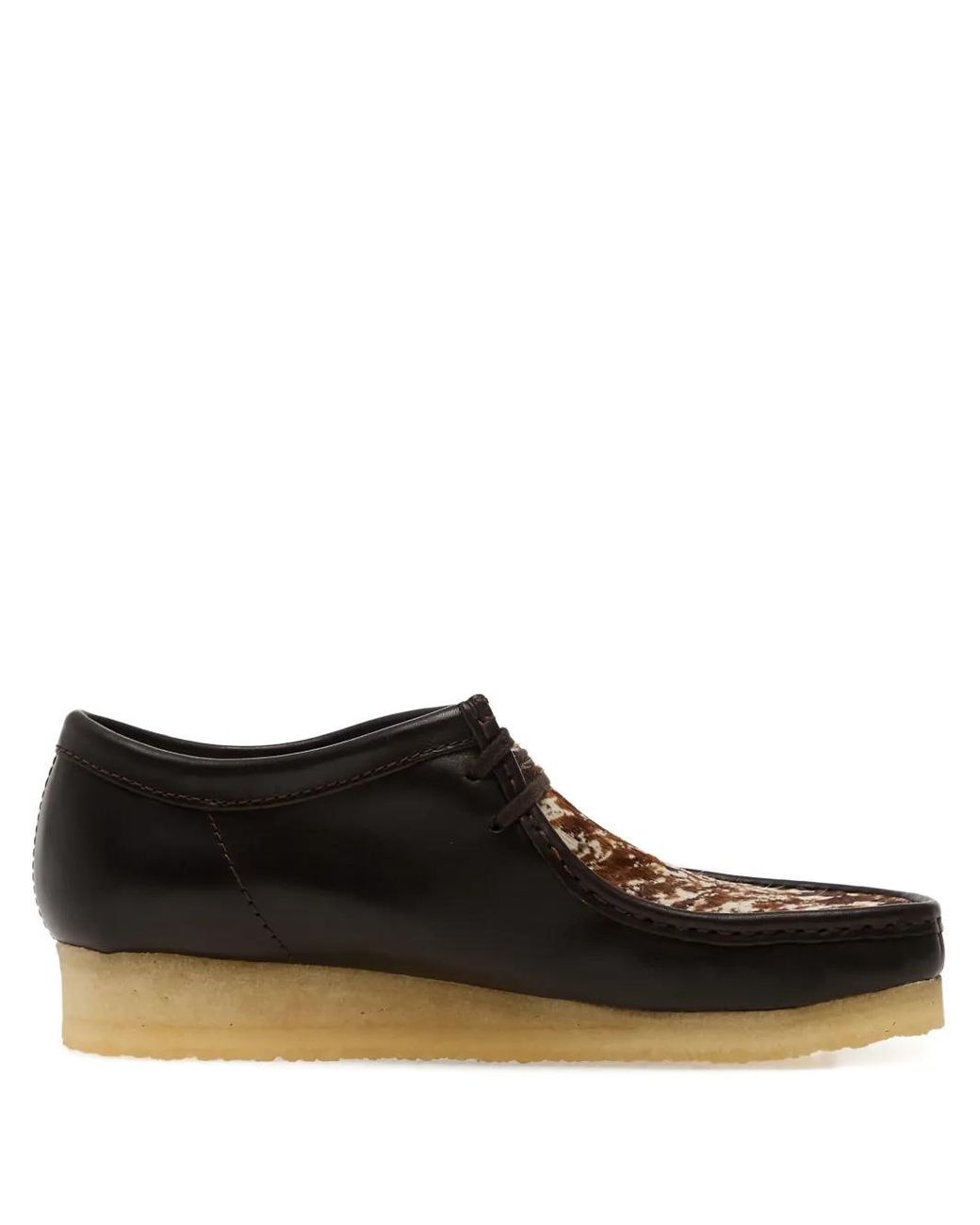 Clarks Brown Wallabee Derby Shoes for men