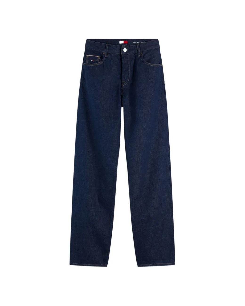 Tommy Hilfiger Blue Kira Straight-Leg Jeans