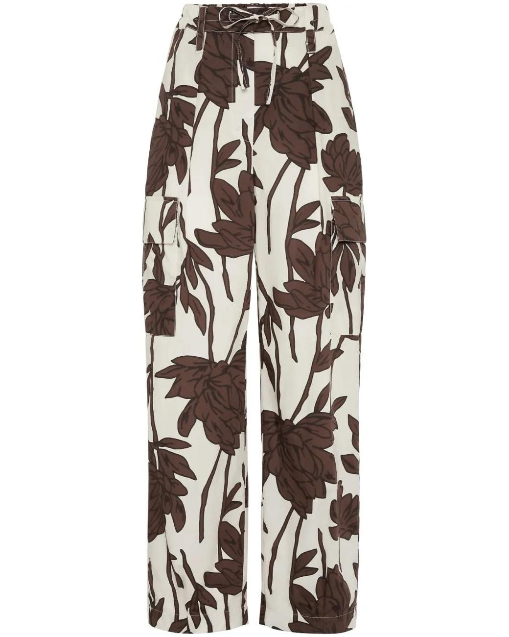 Brunello Cucinelli White Trousers