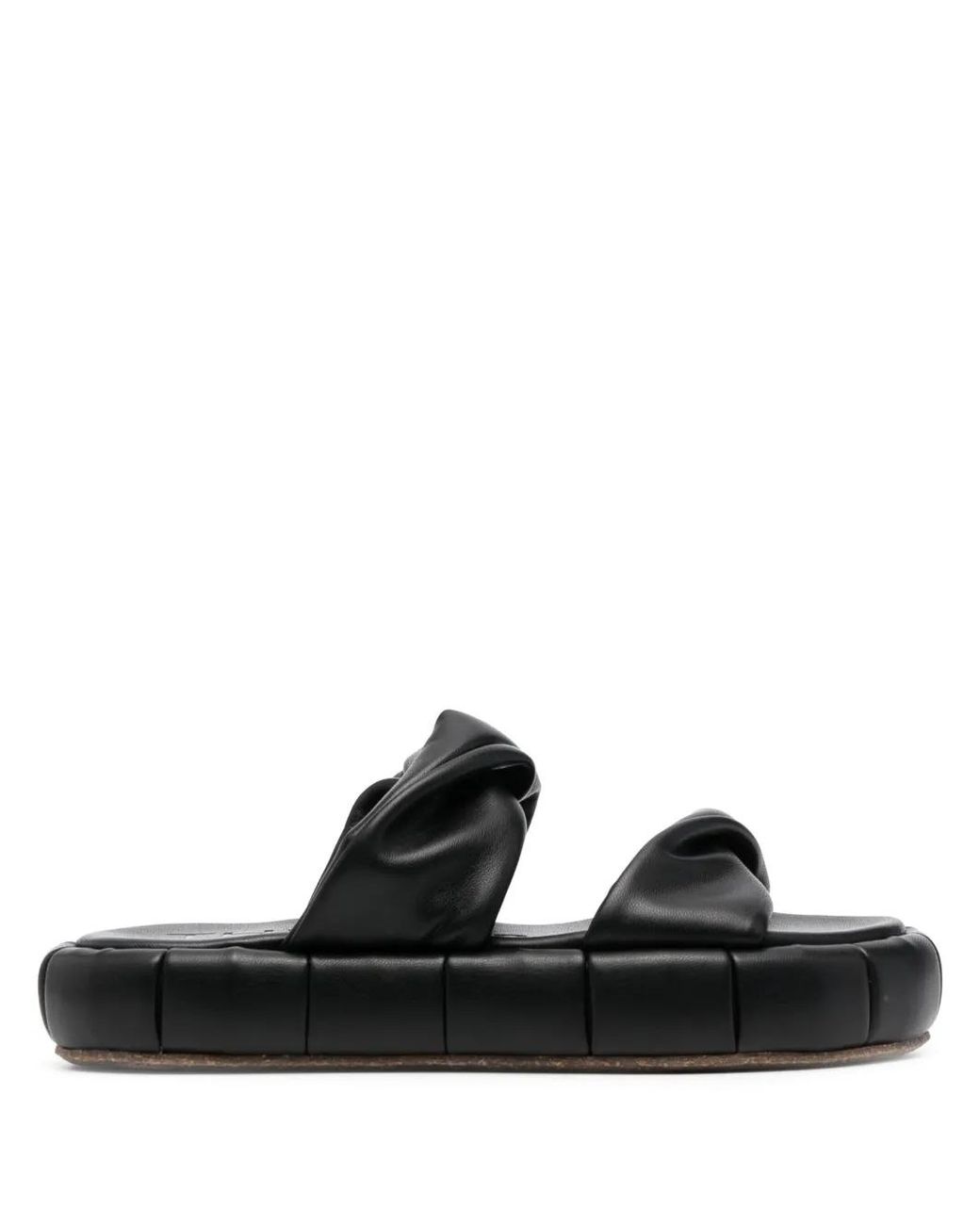 THEMOIRÈ Black Air Platform Sandals