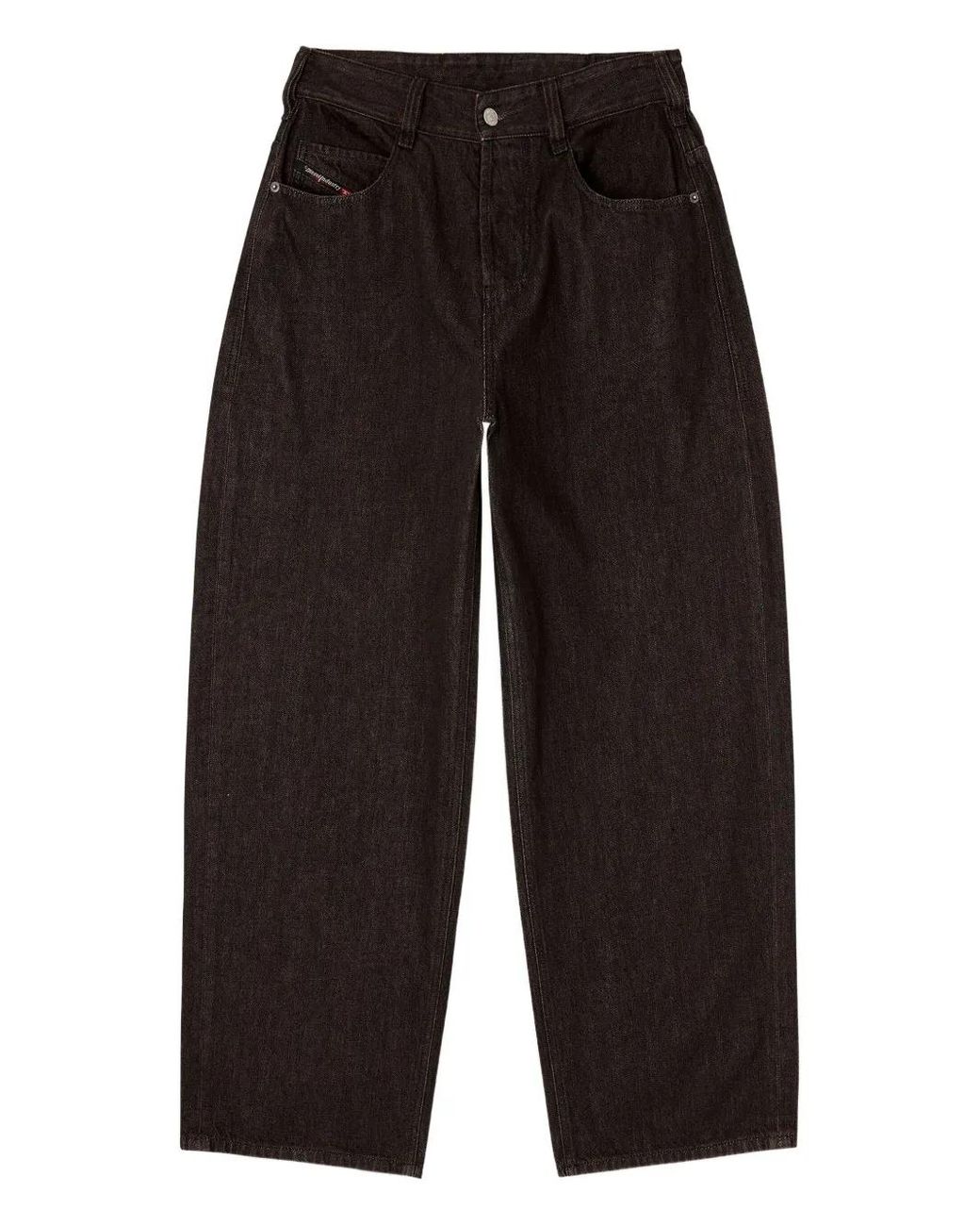 DIESEL Black "1997 D-Enim-M" Wide Leg Jeans Clothing