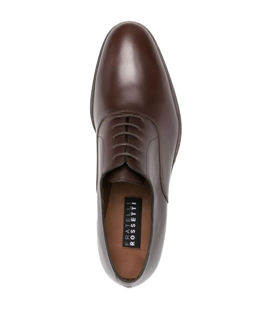 Fratelli Rossetti Brown 20Mm Leather Oxford Shoes for men