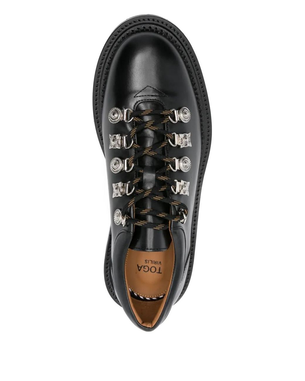 Toga Virilis Klassische Derby-Schuhe in Black für Herren