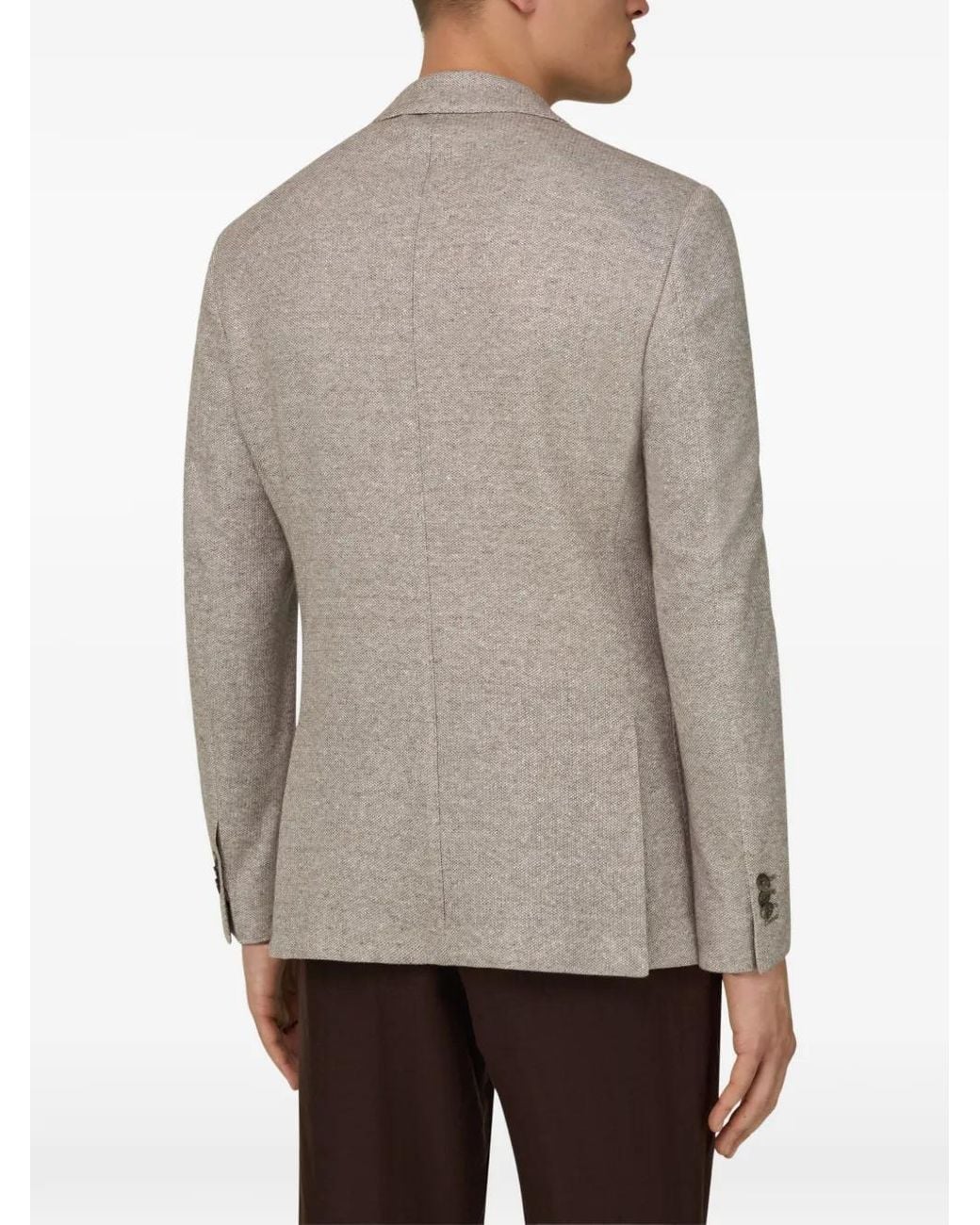 Boggi Gray Single Breasted Blazer for men