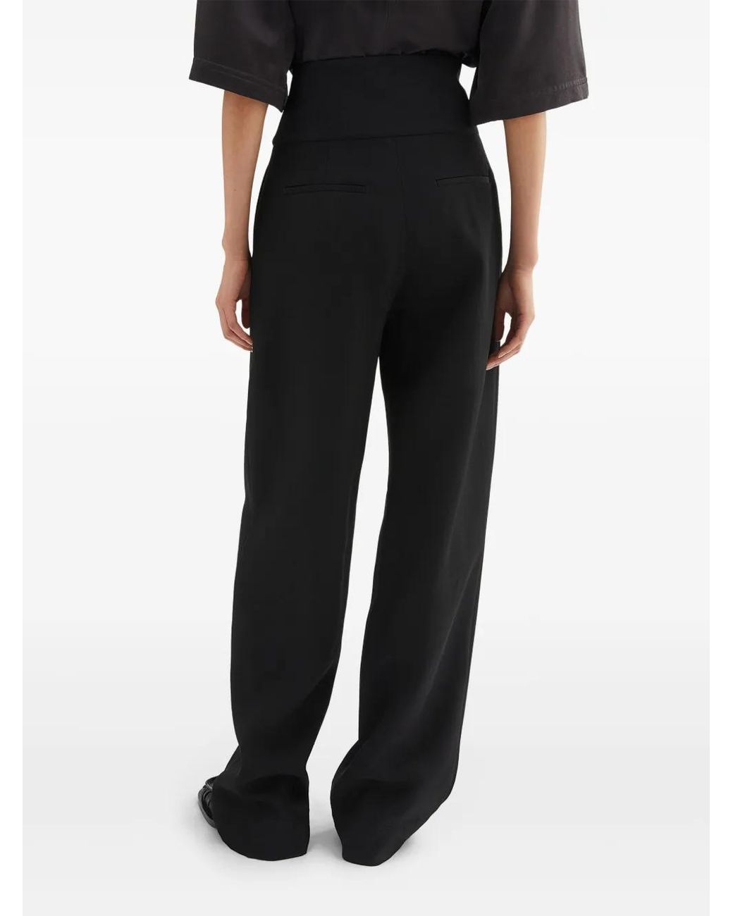Jil Sander Black Tailored Trousers