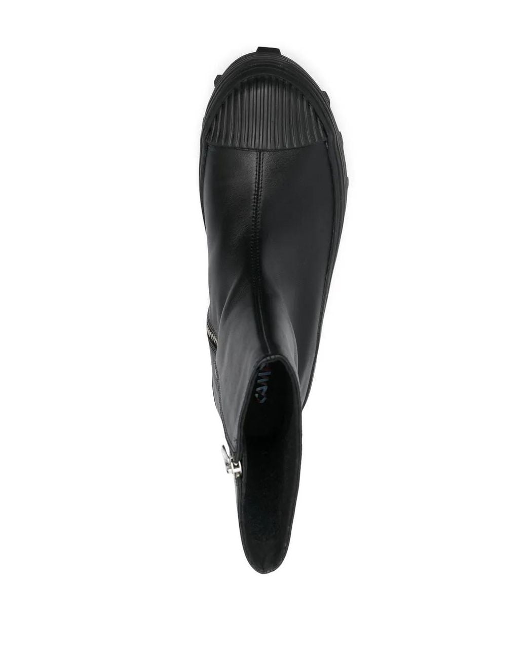 CAMPERLAB Black Traktori Leather Boots