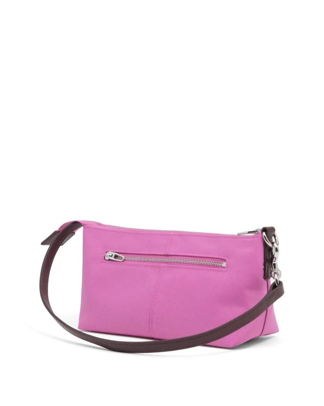 Bimba Y Lola Pink Small Orchid- Nylon Crossbody Bag
