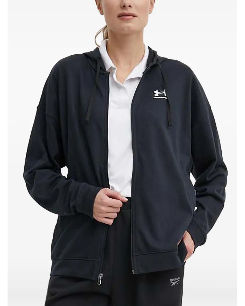 Polo Sin Mangas Con Logo Peak Performance de color Black