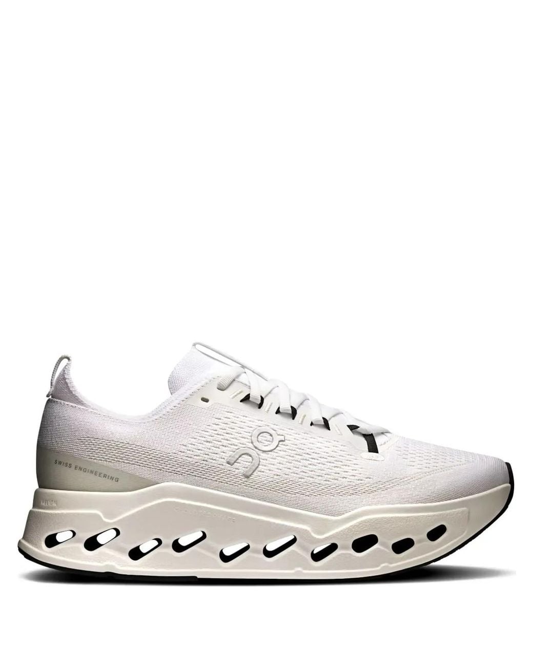 On Shoes White Cloudsurfer Max Sneakers for men