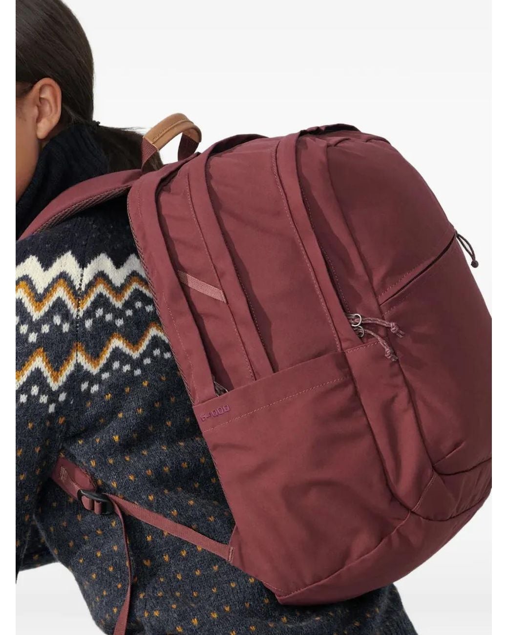 Fjallraven Purple Räven 28 Zip Backpack