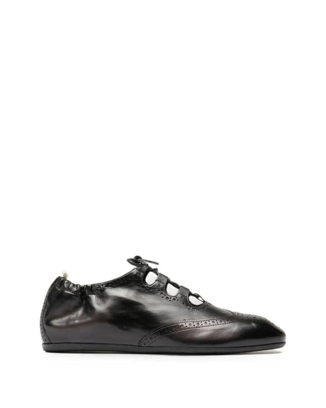 Officine Creative Black Fontriers 104 Loafers