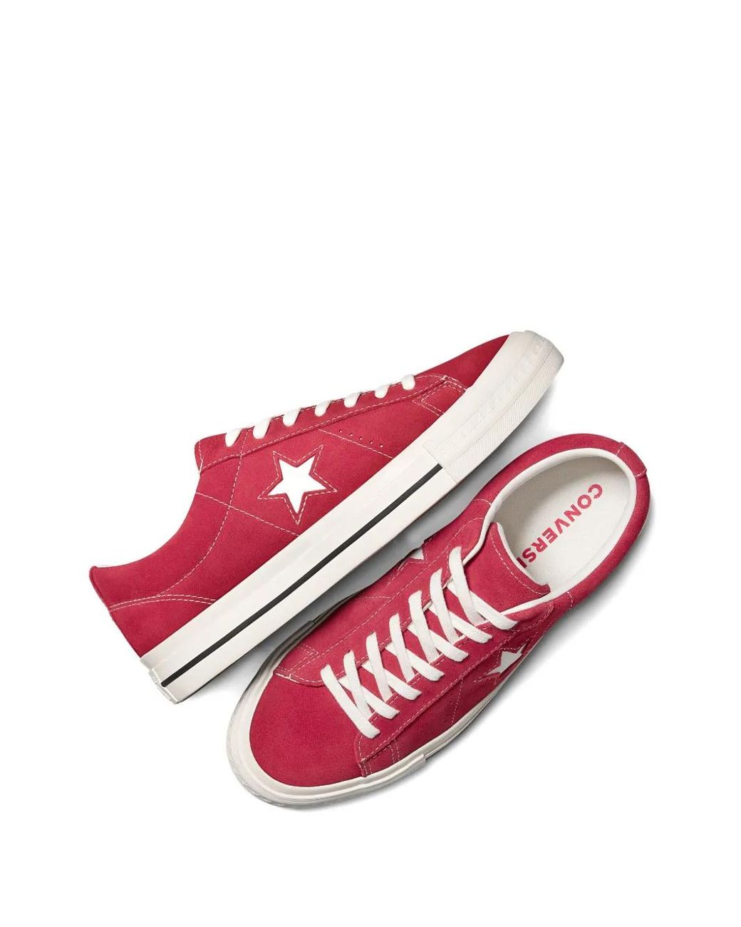 Converse Red One Star 95 Sneakers