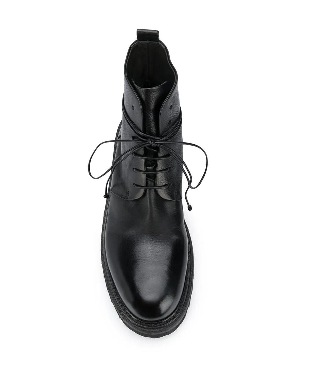 Marsèll Black Carrucola Combat Boots for men