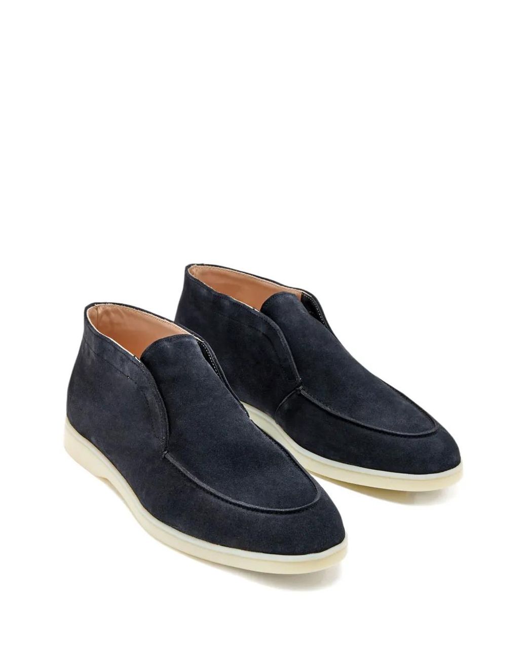 Forsa Blue Suede Slip-On Boots for men