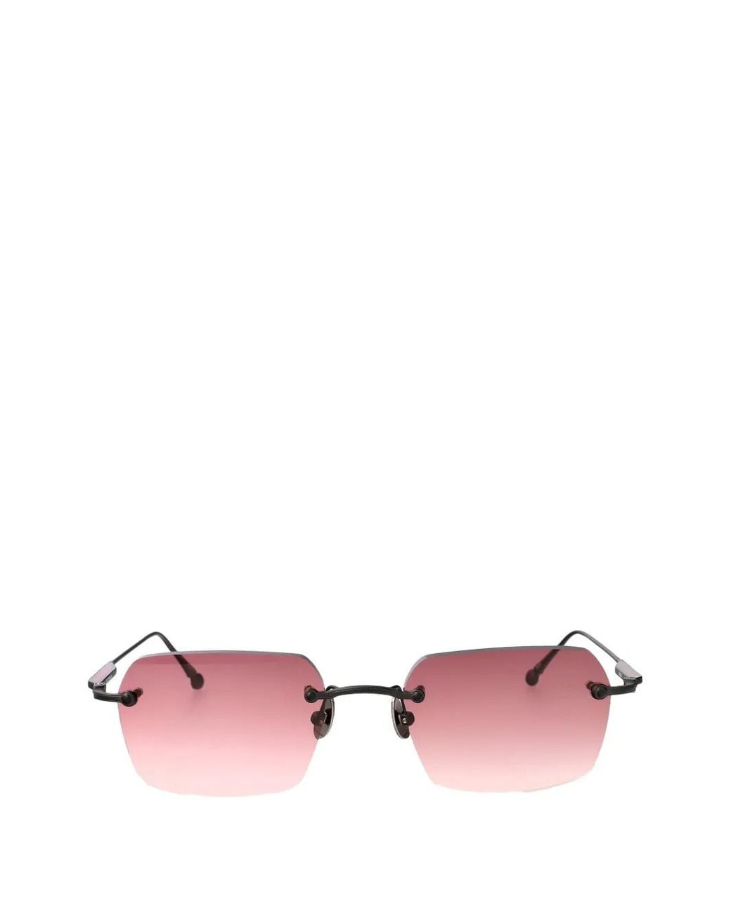 Matsuda Pink M5008 Rectangle-Frame Sunglasses for men