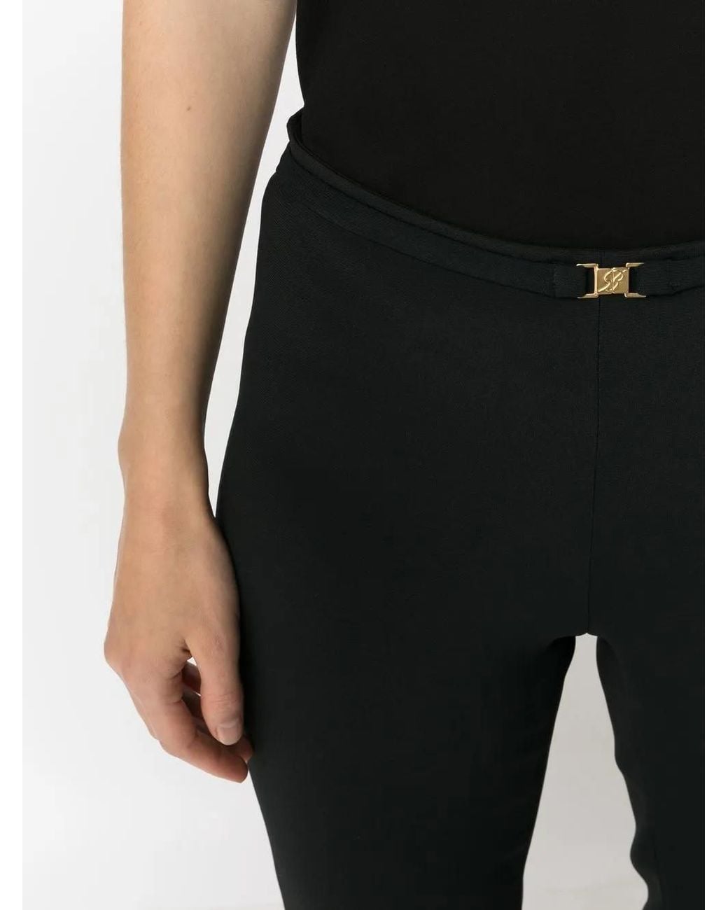 Blumarine Flared Broek in het Black