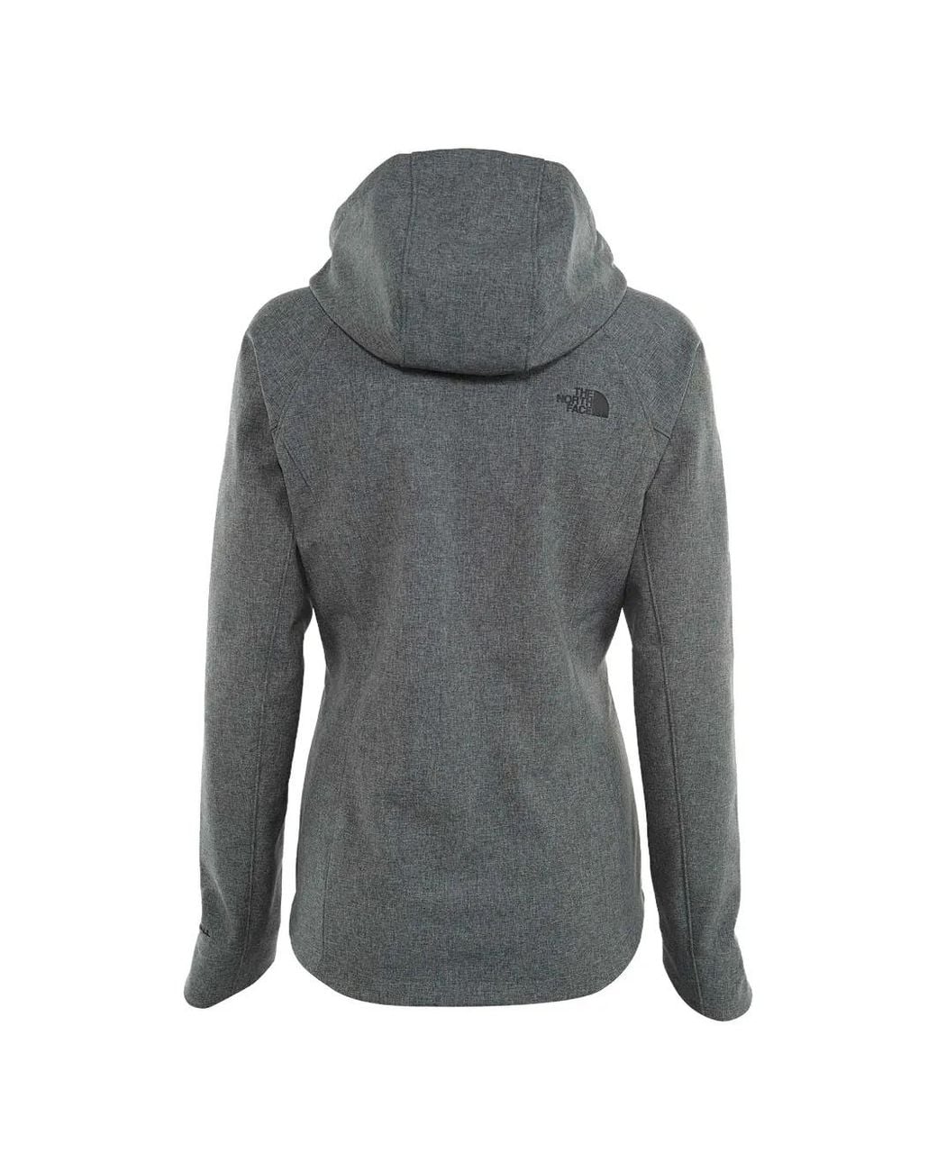 The North Face Gray Apex Bionic Hooded Jacket