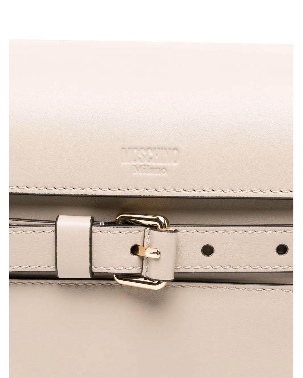 Moschino Natural Tie Me Shoulder Bag