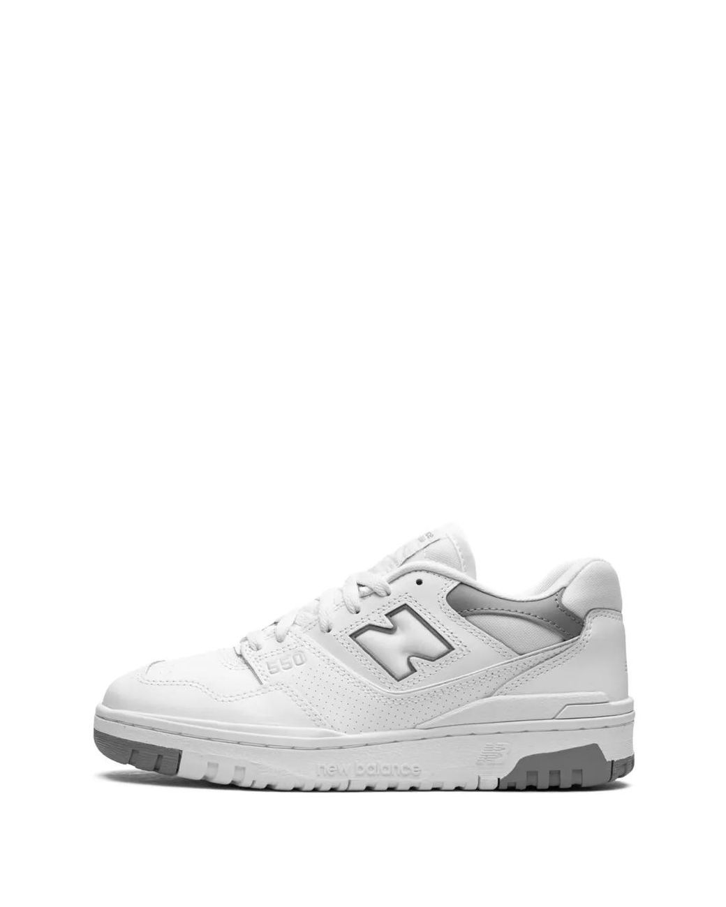 New Balance White 550 Cream" Sneakers