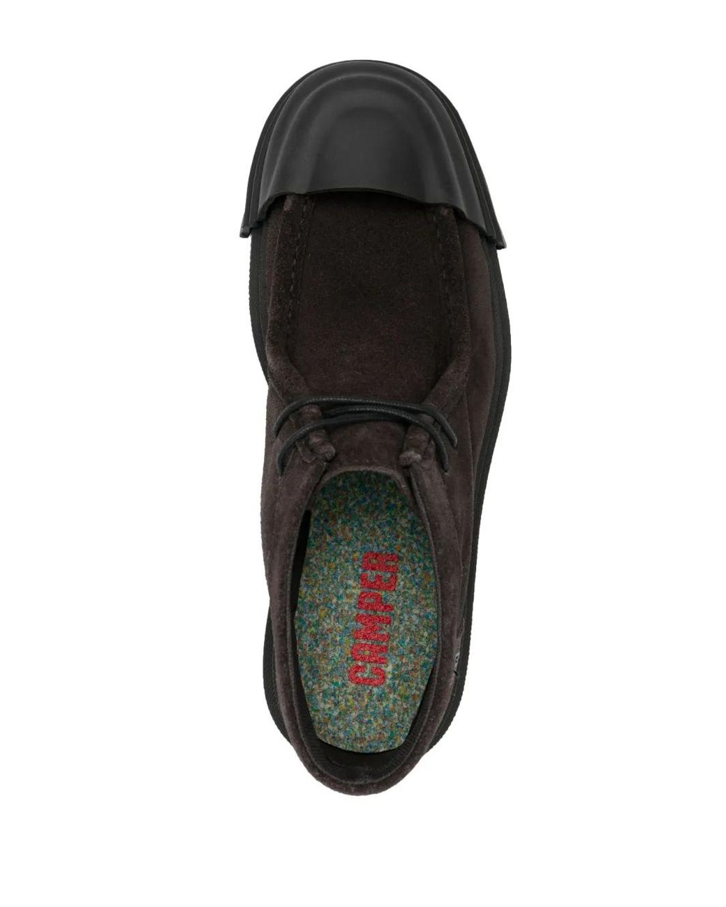 Camper Black Junction Suede Ankle Boots