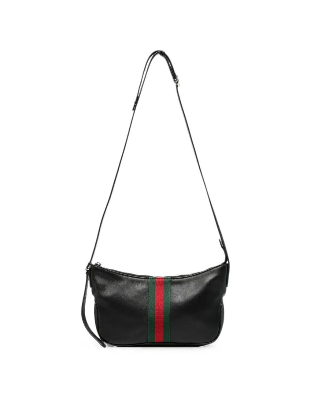 Gucci White Lunetta Small Crossbody Bag