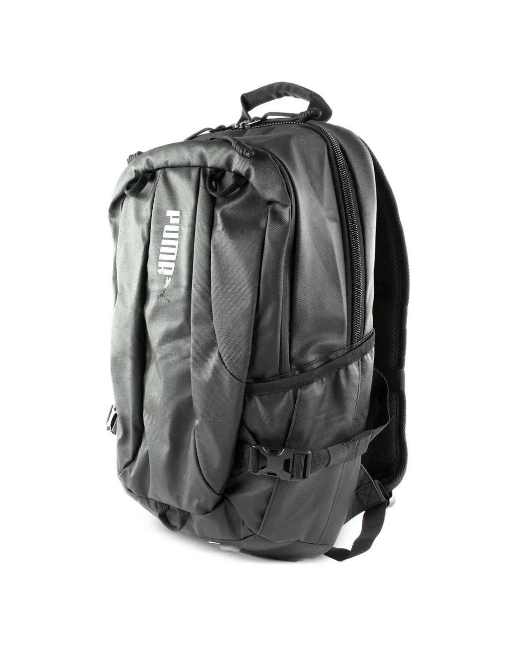 PUMA Gray Chk-N Backpack for men