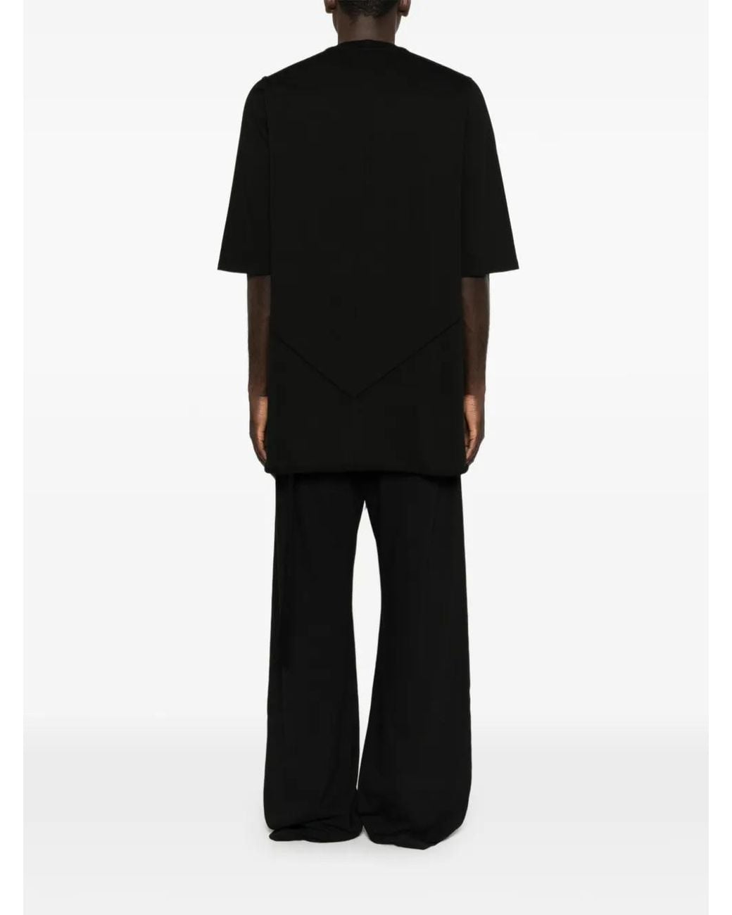 Rick Owens Black Jumbo Ss T for men