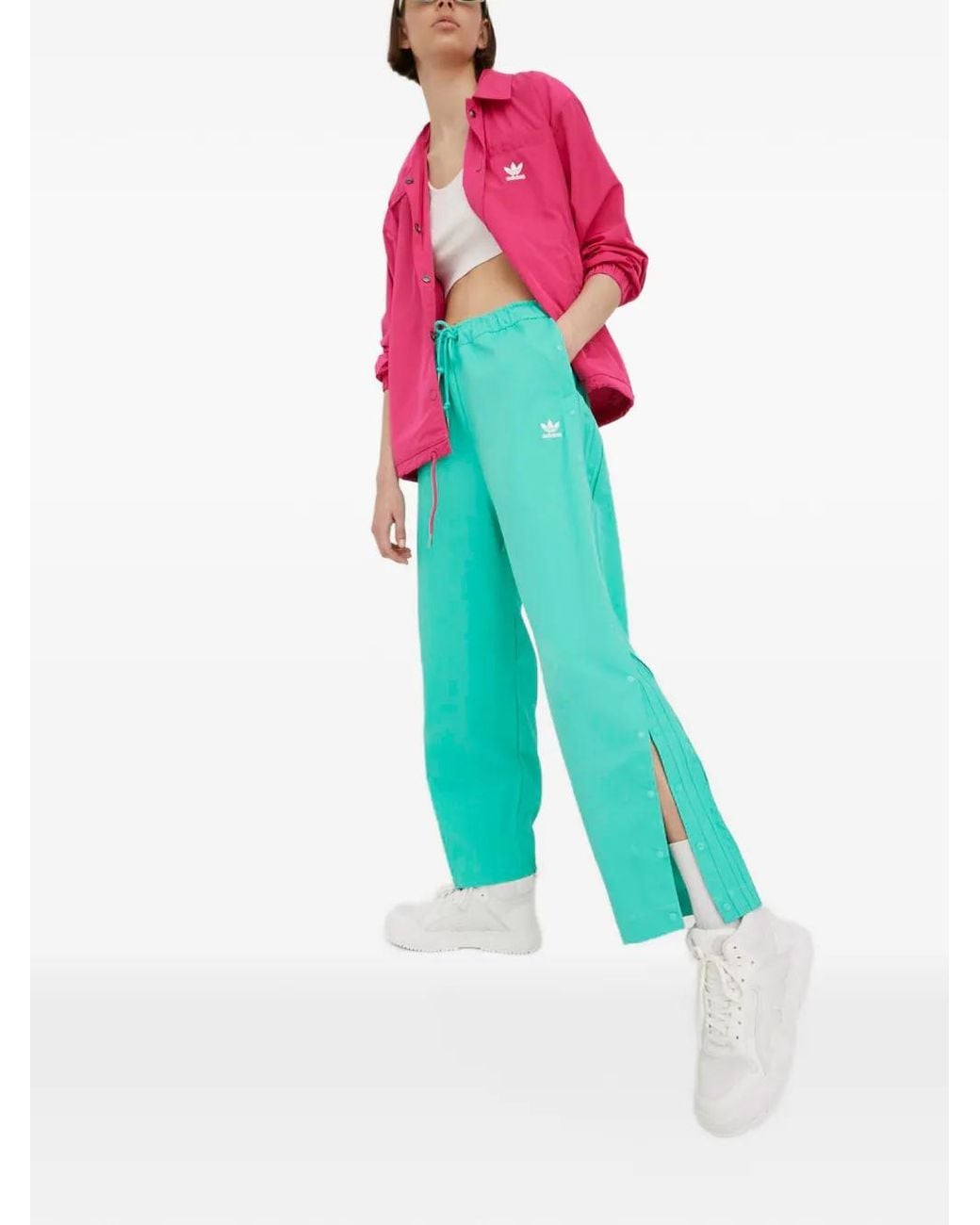 Adidas Blue Always Original-Embroidered Jacket