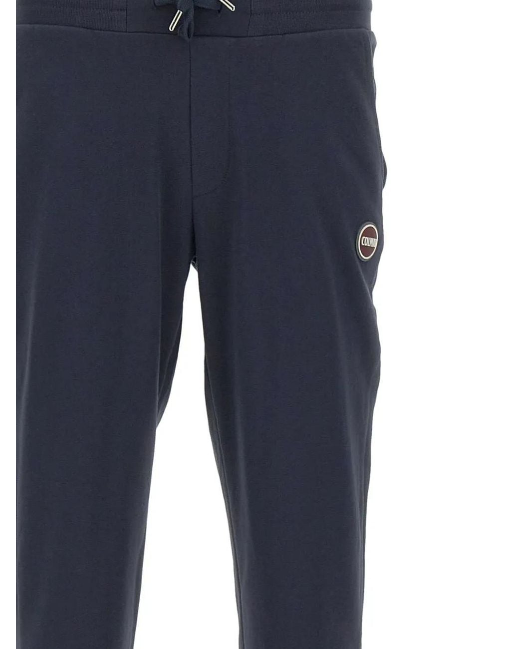 Colmar Blue Logo-Patch Drawstring Track Pants for men