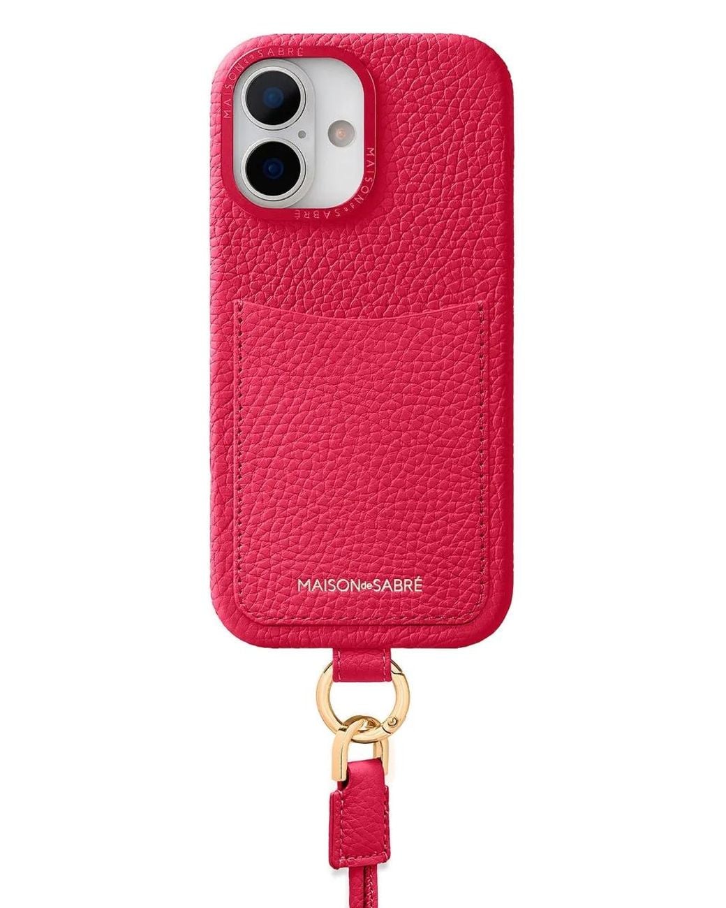 Maison De Sabre Red Sling Iphone 17 Case