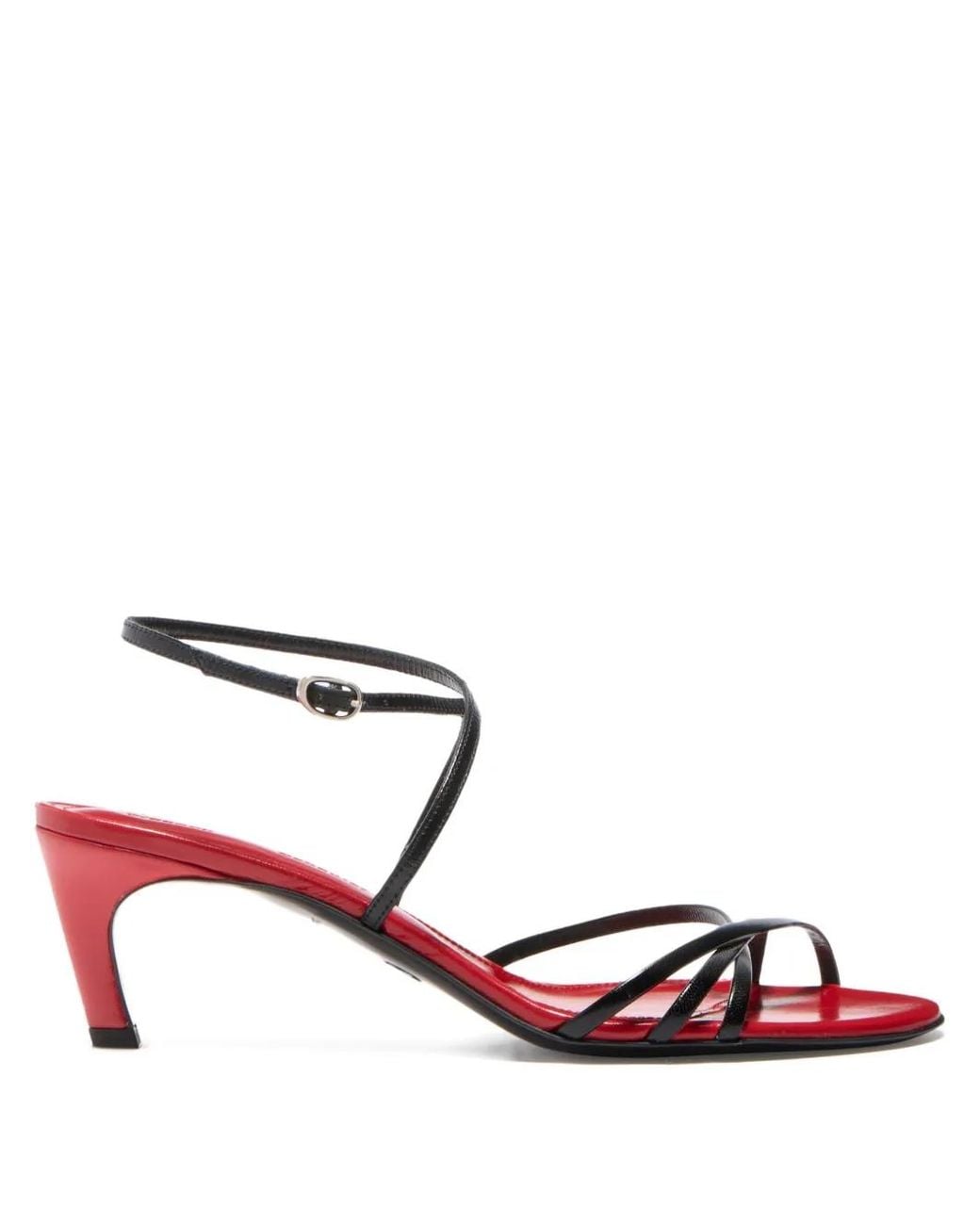 Proenza Schouler White Uma Ankle Strap Sandals