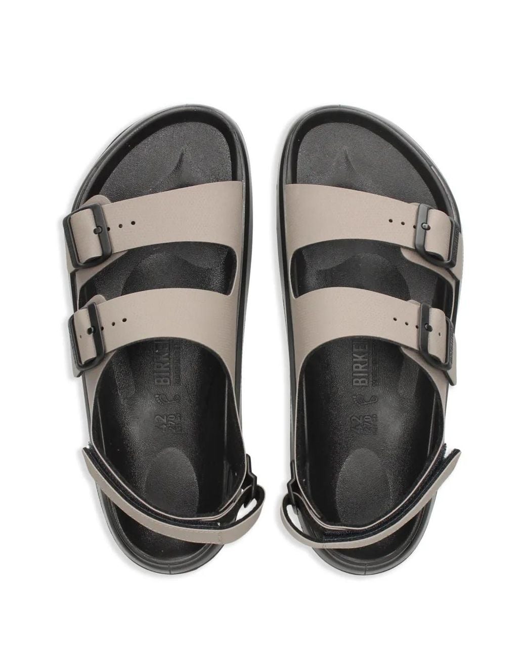 Birkenstock Black Buckle-Strap Open Toe Sandals for men