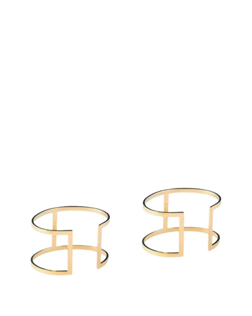 Elisabetta Franchi Natural Cut-Out Bracelet