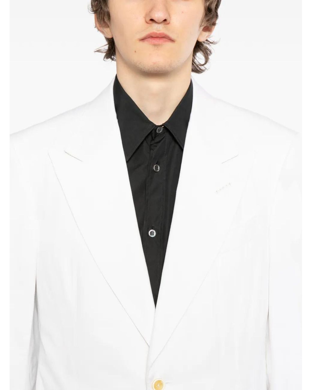 Tom Ford White Single-Breasted Blazer for men