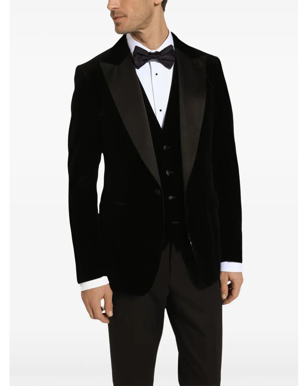 Dolce & Gabbana Black Coats & Jackets for men
