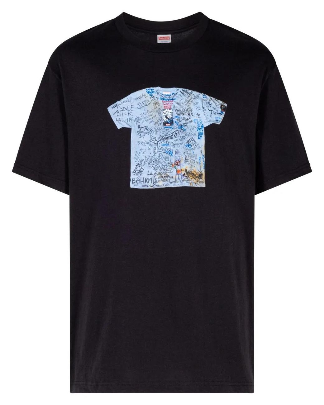Supreme Black 30Th Anniversary First T-Shirt