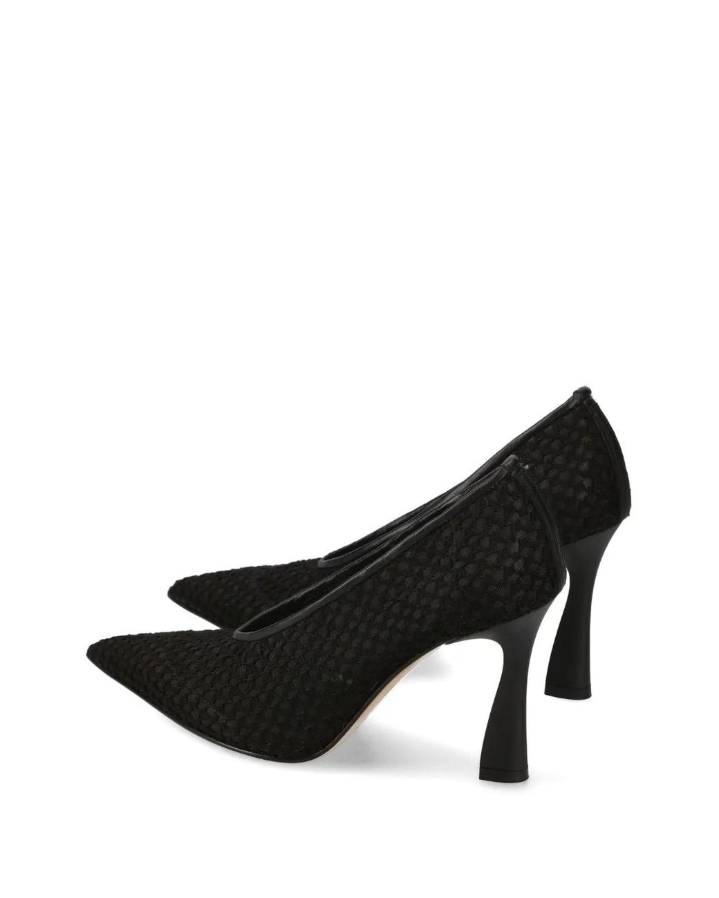 Premiata Black Mesh Pumps