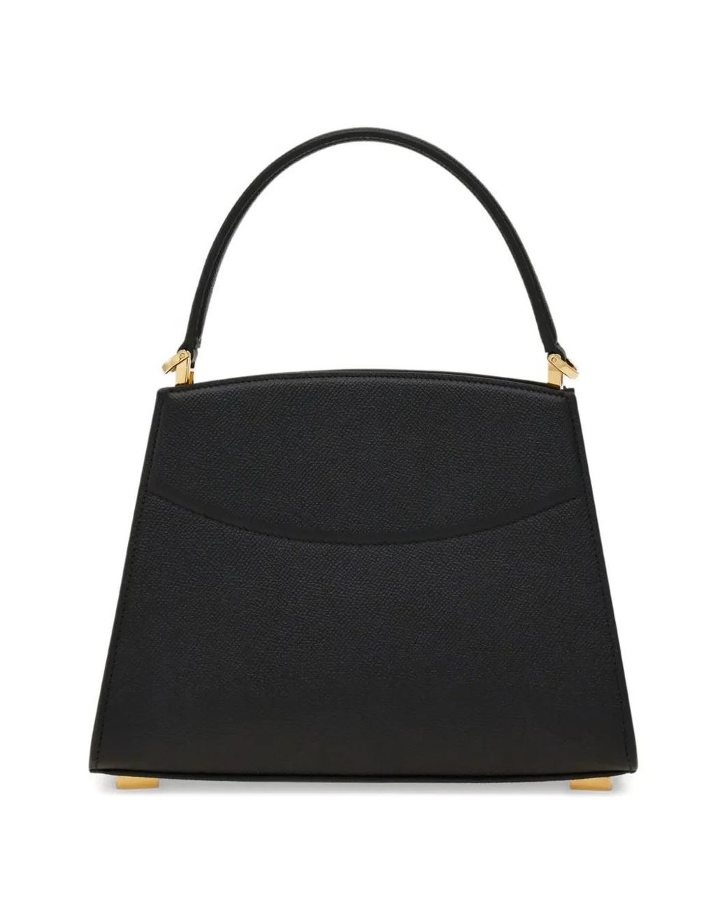 Ferragamo Black New Studio Box Bag Xs