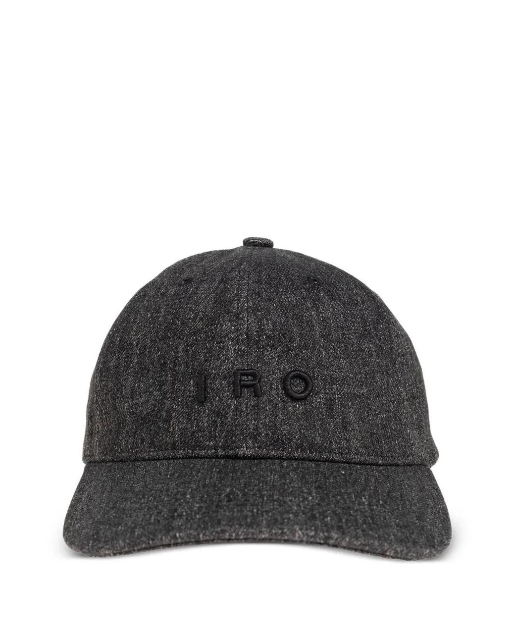 IRO Black Logo-Embroidered Baseball Cap