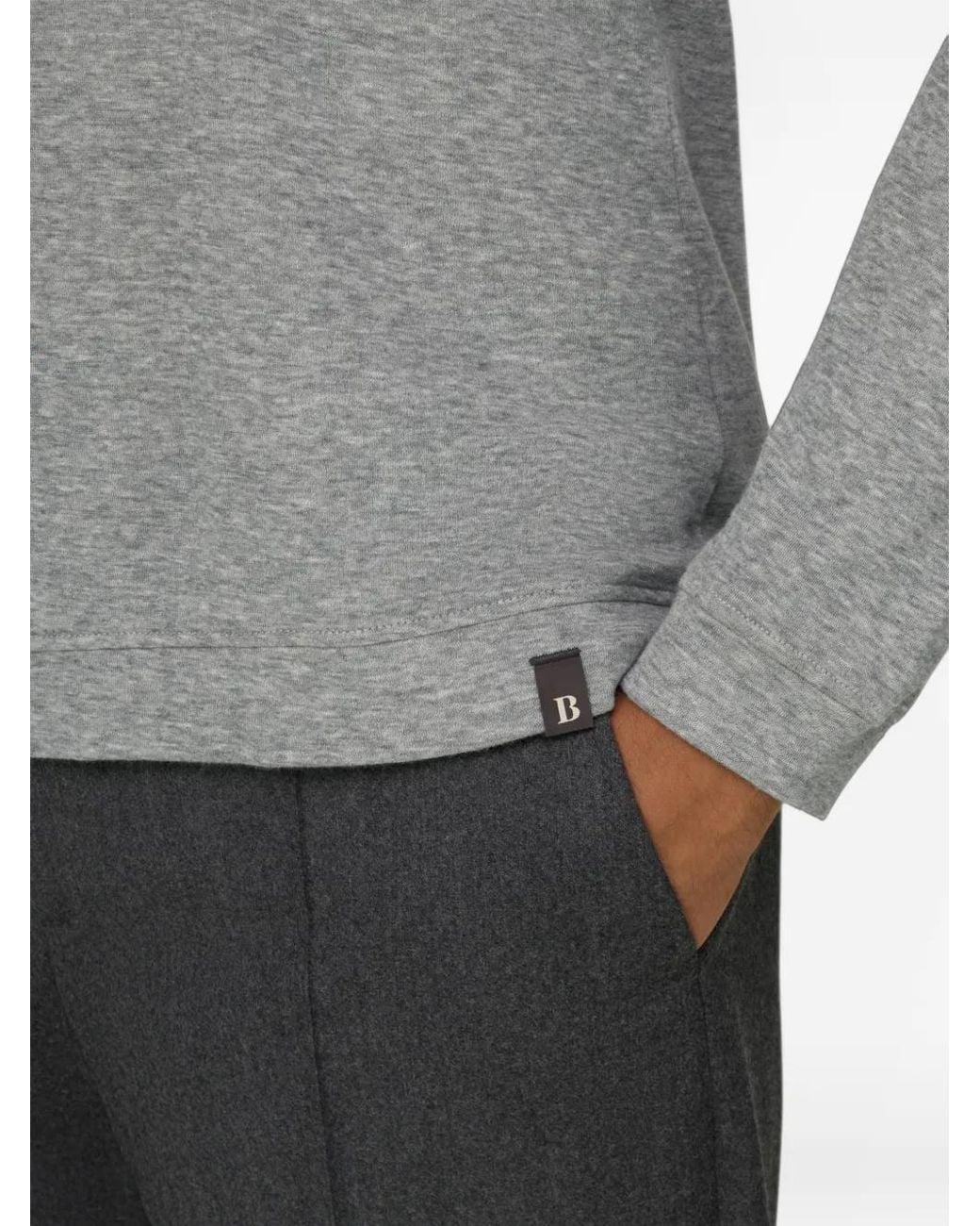 Boggi Gray T-Shirt for men